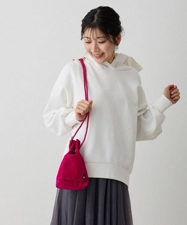 ROOTOTE 0671【直営店限定】ベビールー.ベロア チェーン-A 01：マゼンタ