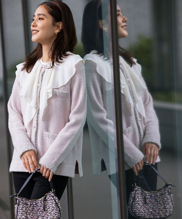 組曲 ミニラウンドバッグ ピンク系3