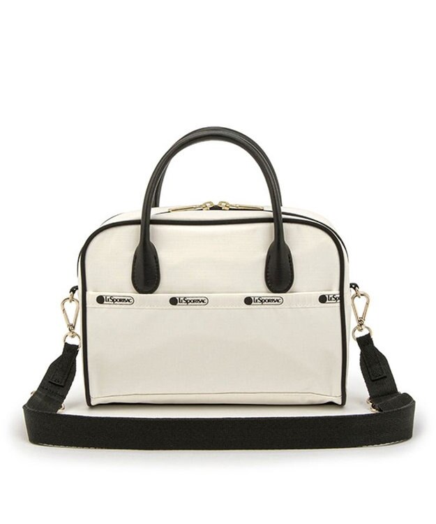 LeSportsac SQUARE TH CROSSBODY/アップタウンサンドバー/ブラック アップタウンサンドバー/ブラック