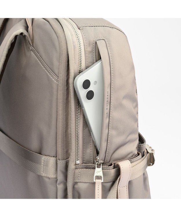 ACE BAGS & LUGGAGE W&.Day/Night リッカ2 スクエアリュック A4サイズ 14.0インチPC収納 19152 ダブルアンドデイナイト スモーキーピンク