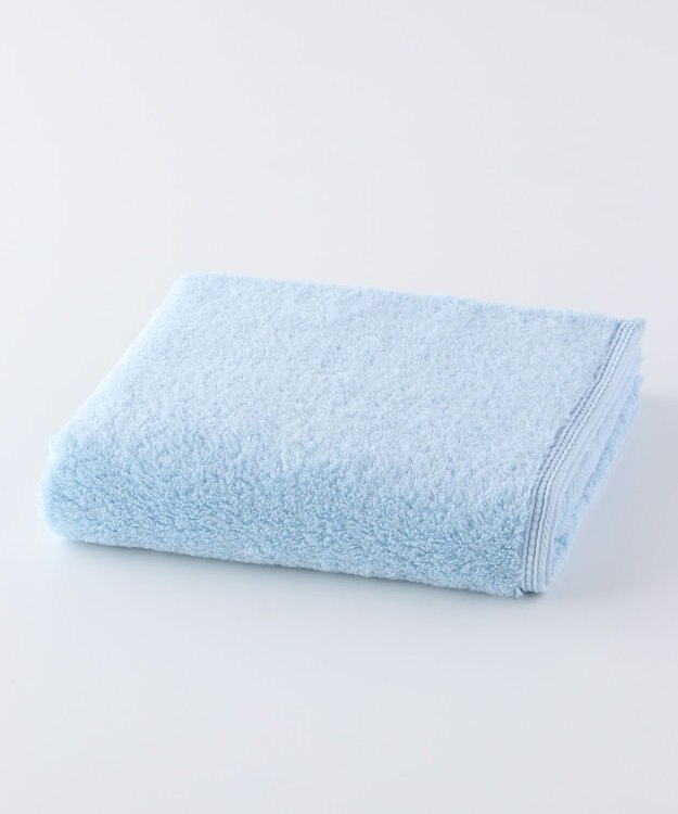 UCHINO しあわせタオル スモールバスタオル スカイ(ライトブルー)