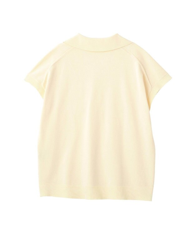 AMERICAN HOLIC フレンチスリーブスキッパールーズニットプルオーバー Yellow