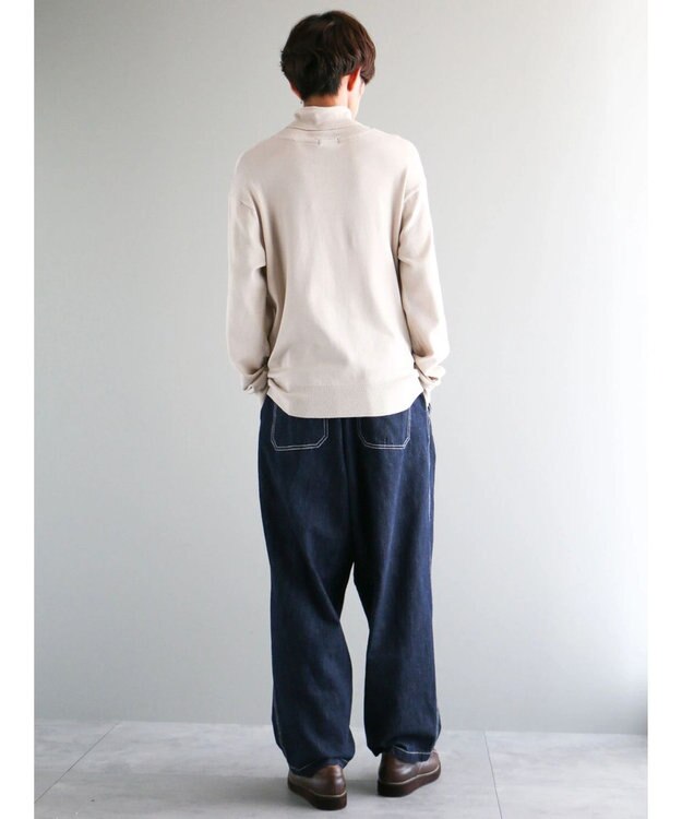 CRAFT STANDARD BOUTIQUE タートルネックニットプルオーバー Ivory