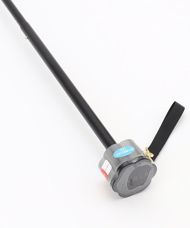 MOONBAT FURLA 【日本製】折りたたみ傘 カラーボーダー ブラック