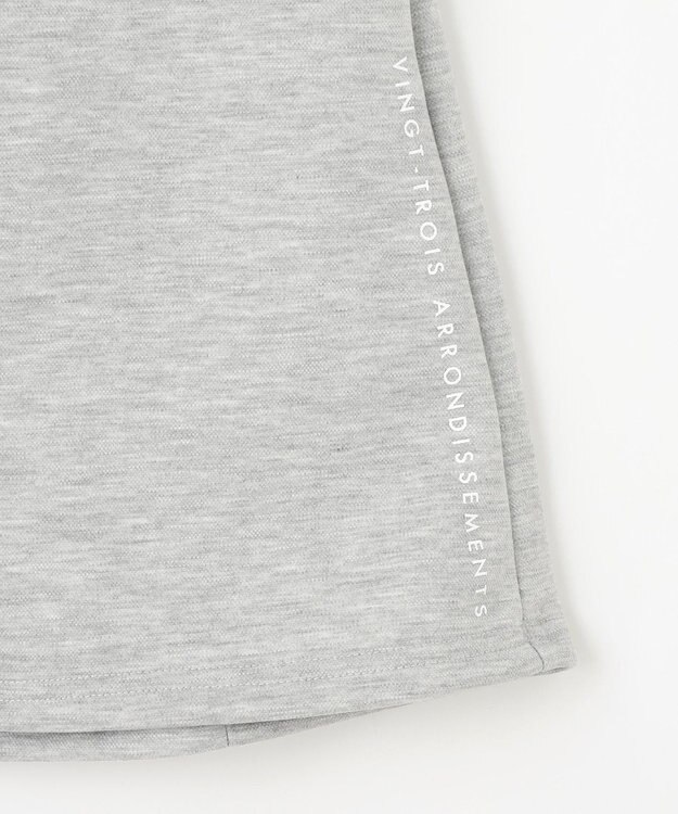 23区GOLF 【WOMEN】カノコダンボール スウェットスカート ライトグレー系