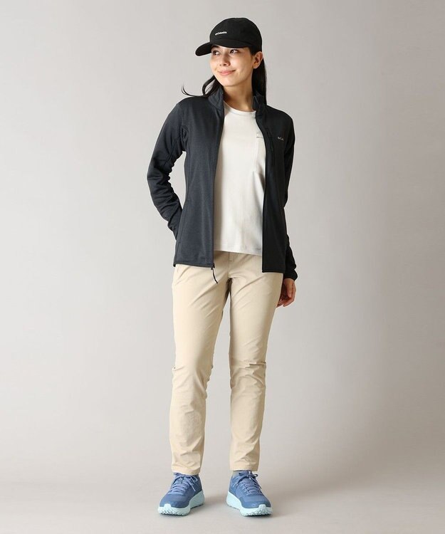 Columbia Columbia/ ウィメンズエッセンシャルハイクグリッドフリースフルジップ /コロンビア Black