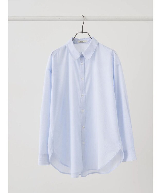 earth music&ecology ＴＲキュプラレギュラーシャツ Off White