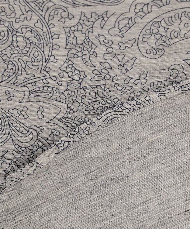 JOSEPH ABBOUD MOUNTAIN 【SPACE／UNISEX】オーバーペイズリー シャツ グレー系6