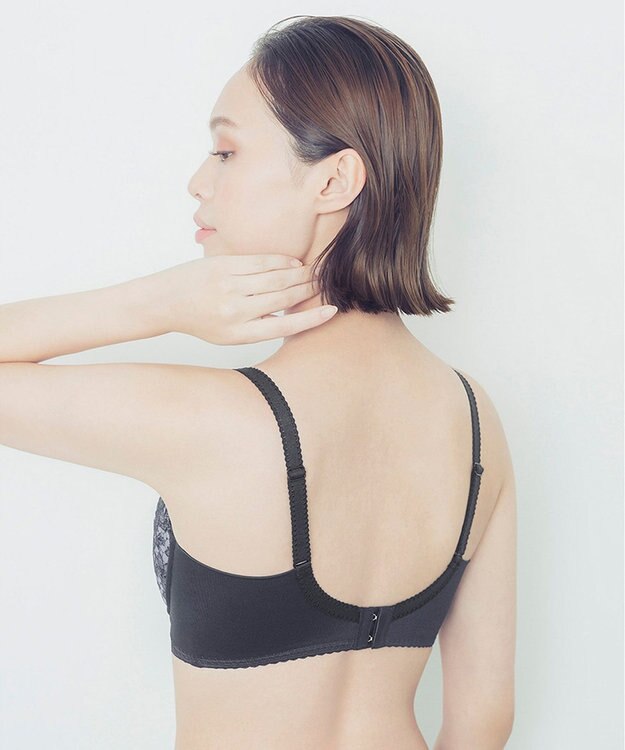 Wing Wing Lesiage　【2800シリーズ】　小さく見せるブラ　自然にすっきり見せるタイプ　フルカップ　ウイング／ワコール　PB2801 コン