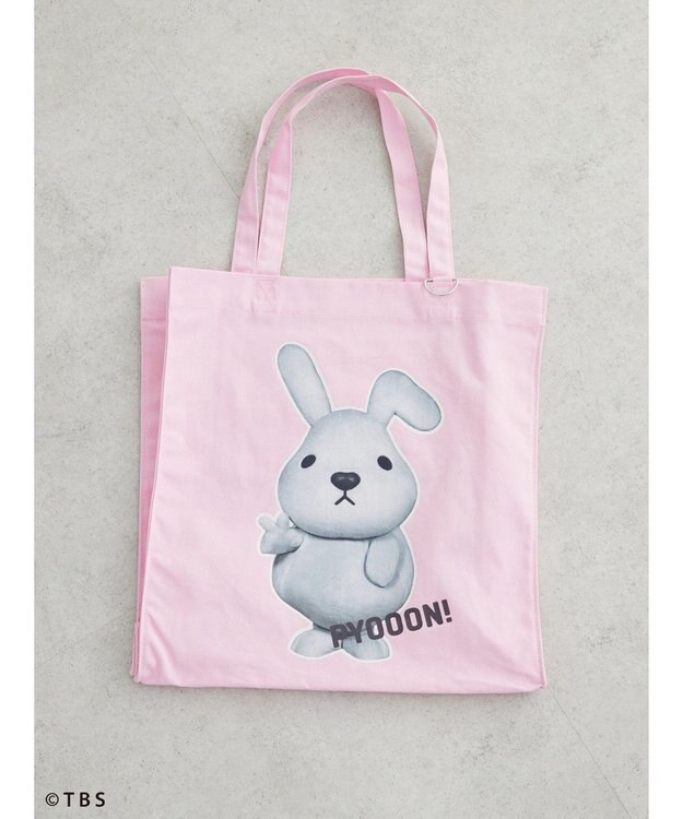 Green Parks ＬＡＰＰＹ／フォトプリントトートＢａｇ Pink