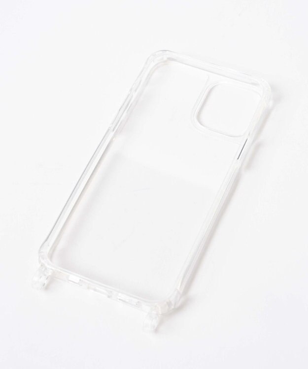 WEGO ストラップホール付きクリアiphoneケース 柄8