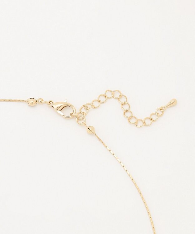 ANY サークルリングネックレス ブラウン