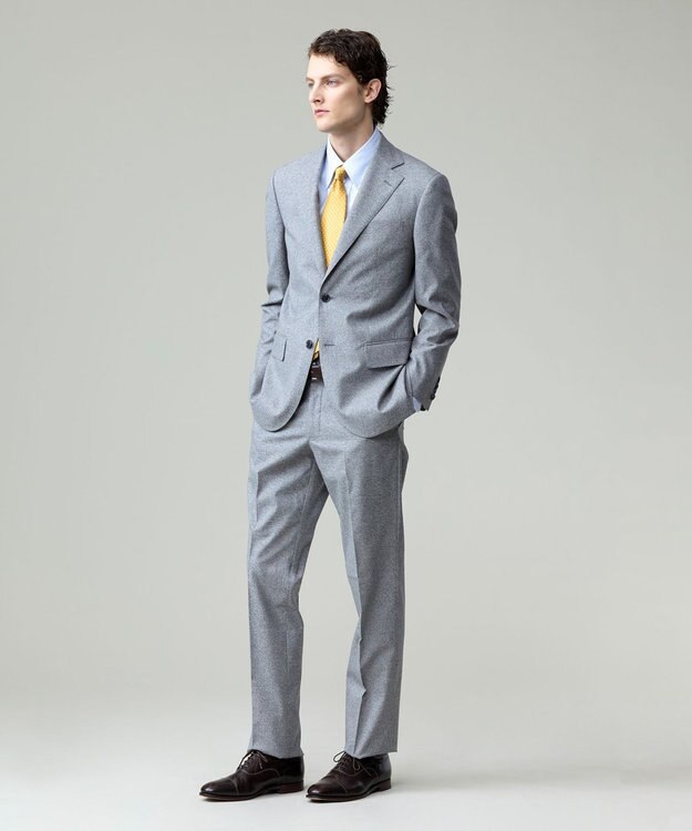 J.PRESS MEN 【WEB・一部店舗限定】プレーン スーツ ライトグレー系