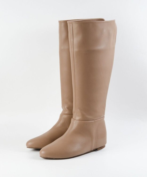 BONTRE 【MIONOTIS/ミオノティス】バックファスナーインヒールロングブーツ/40812 トープ