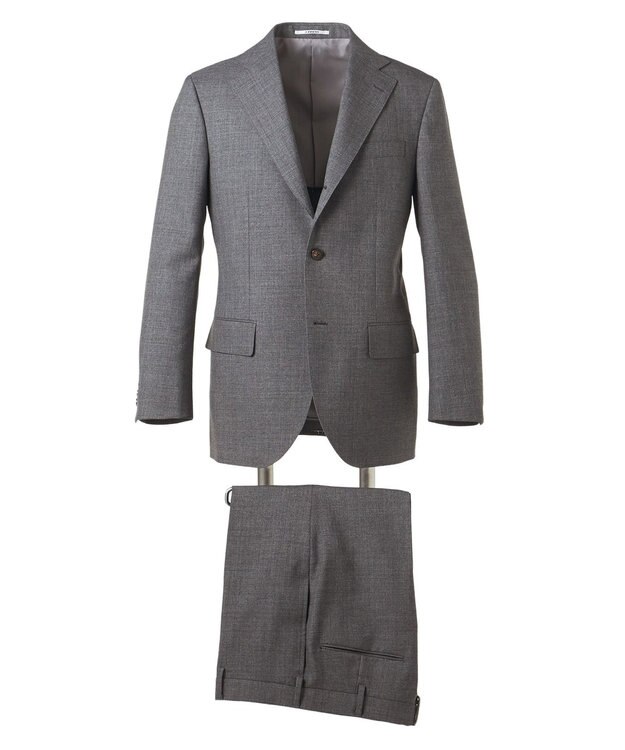 J.PRESS MEN 【WEB・一部店舗限定】プレーンスーツ / 背抜き / 3B ライトグレー系