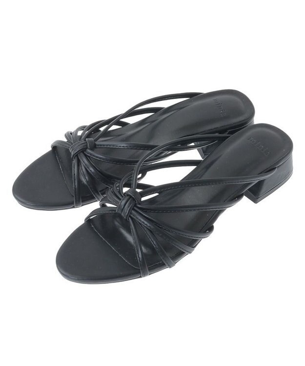 Green Parks ・ｍｉｎｉａ　アミサンダル Black