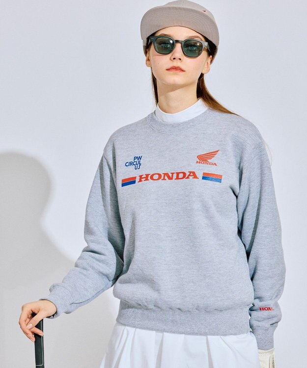 PW CIRCULUS 〈Hondaコラボ〉【UNISEX】コラボキャップ　Cub刺繍Ver.  ゴルフ グレー系