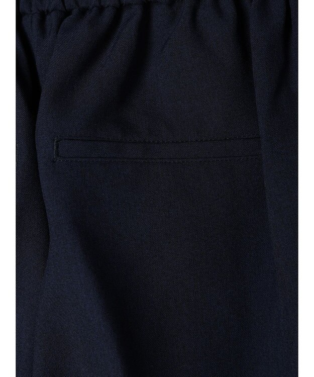 Green Parks 接触冷感　きれいシルエットパンツ（テーパード） Dark Navy