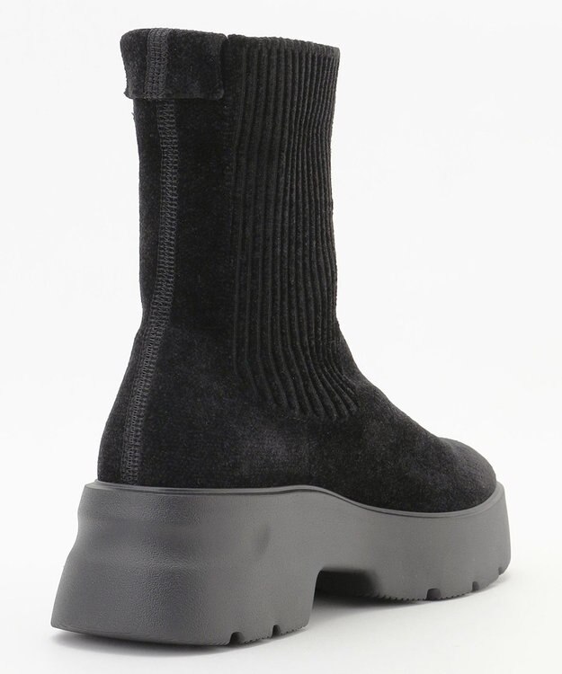 steppi 【VERY掲載 / 撥水 / 洗える】厚底 ウォームブーツ ブラック