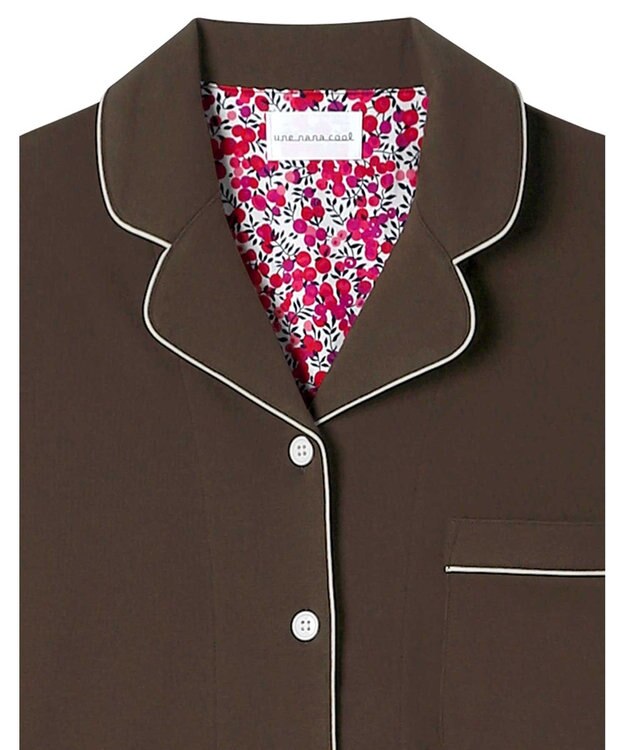 une nana cool 【綿100％】フライスパジャマ　ＭＡＤＥ　ＷＩＴＨ　ＬＩＢＥＲＴＹ　ＦＡＢＲＩＣ WI