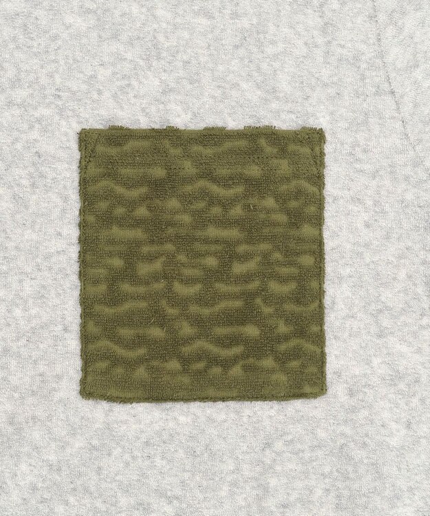 WACOAL MEN WEB限定　ルームウェア　半袖　ひざ上丈　綿混（本体）　前閉じ　/ブロス　GH3301 オリーブ