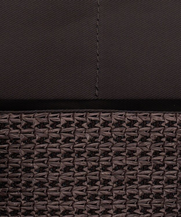 russet ナイロンラフィア2WAYトートバッグ(CE-1711) D.Brown