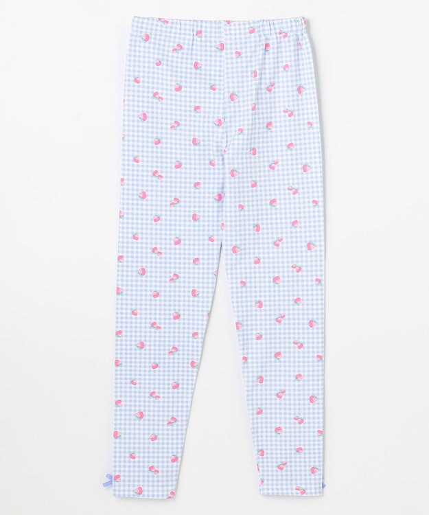 ANY KIDS 【Strawberry Collection】いちごレギンス サックスブルー