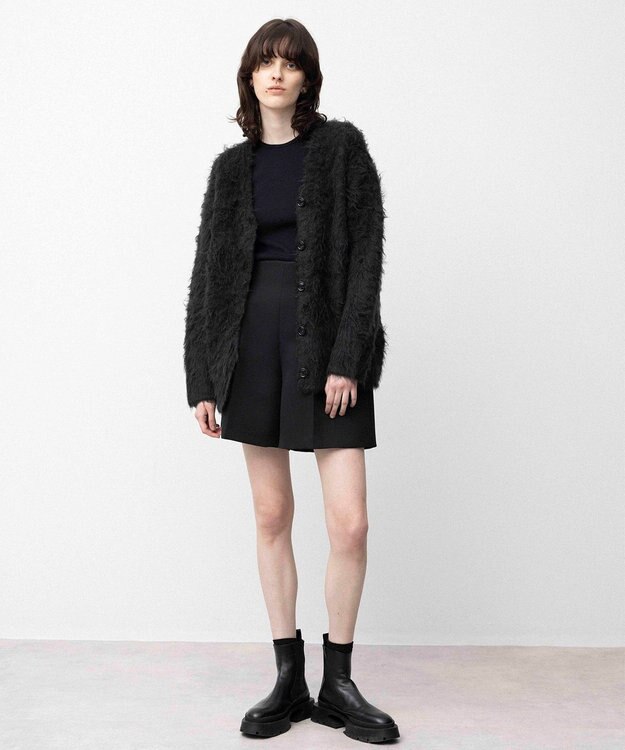 NAVE 【Nave】モヘアシャギー カーディガン ブラック系