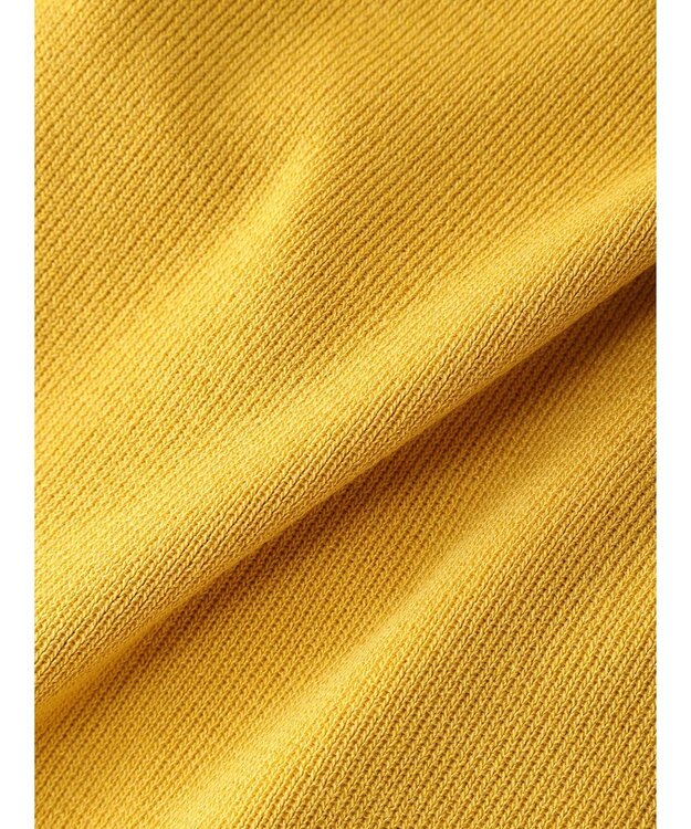 Green Parks 推しニット　フレンチスリーブニットプルオーバー Yellow