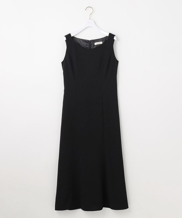 ANY SIS 【Lily Calin】チュールフリルトップス×ドレスセット ブラック×アイボリー