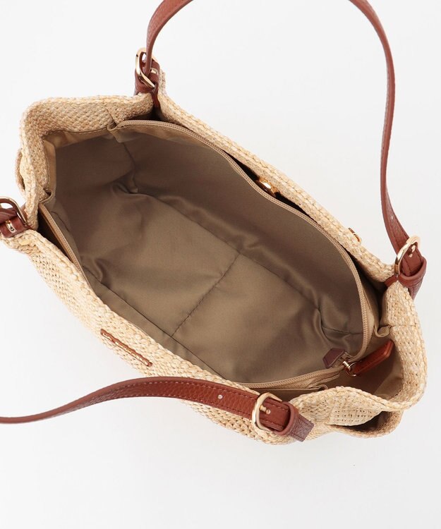 LA BAGAGERIE サマーバスケットトート Sサイズ アイボリー