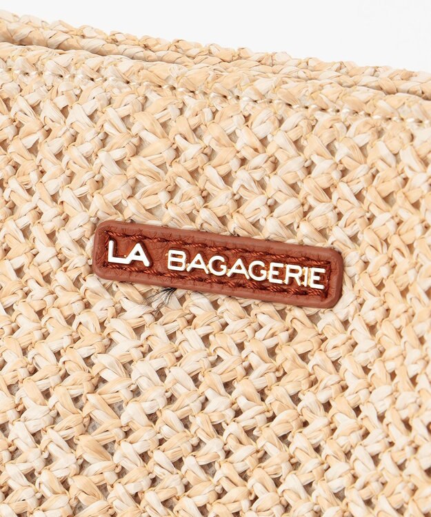LA BAGAGERIE サマーバスケットトート Sサイズ アイボリー