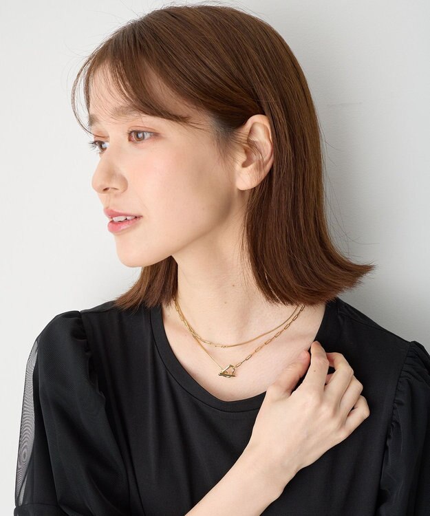 ANY ２ＷＡＹラリエットネックレス ライトゴールド