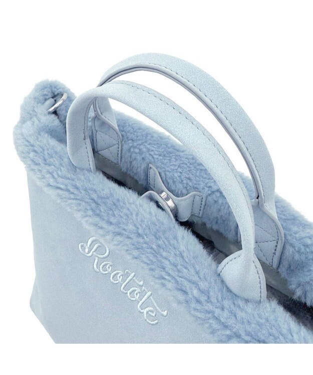 ROOTOTE 3654【2way】SC.スクエア.ボアトート-A 02：ライトブルー