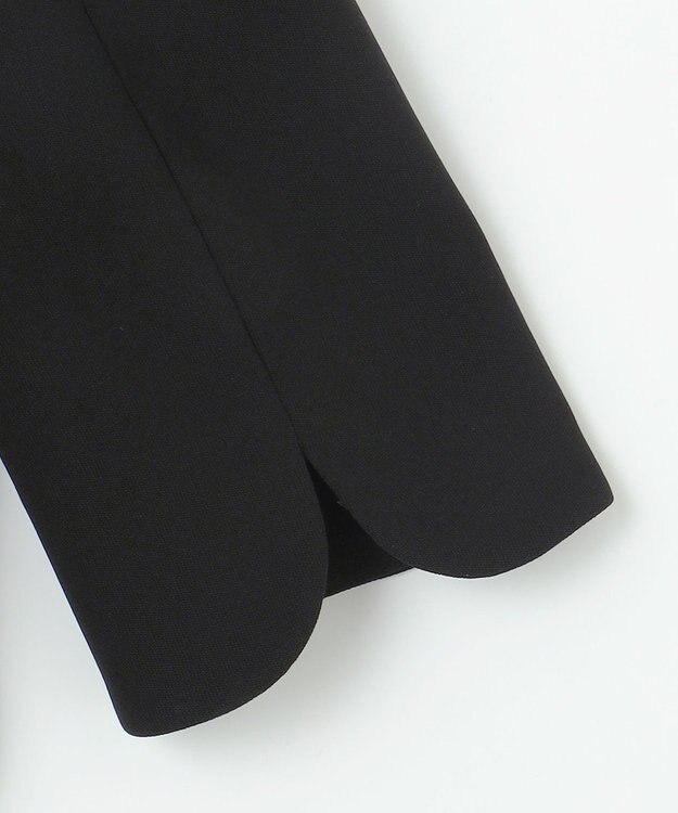 自由区 FORMAL 【襟華やか】エレガント ジャケット＋ワンピース ブラック系