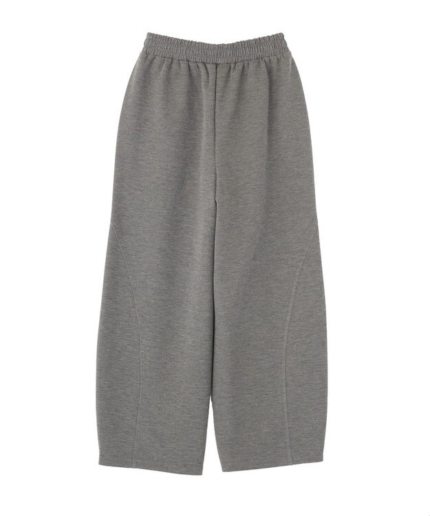 earth music&ecology イージーコクーンパンツ Dark Gray Mixture