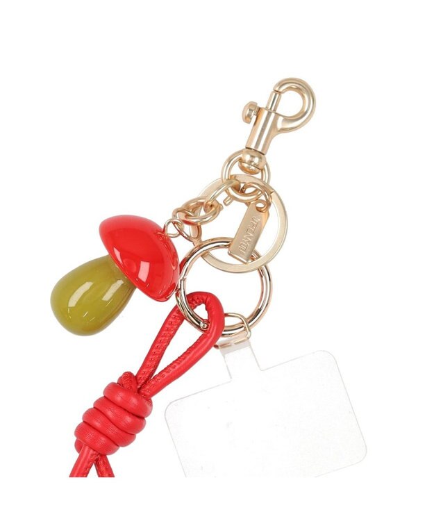 UNBILLION カシュカシュ cachecache / きのこチャーム レッド