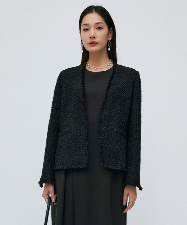 ICB パールショートネックレス シルバー系