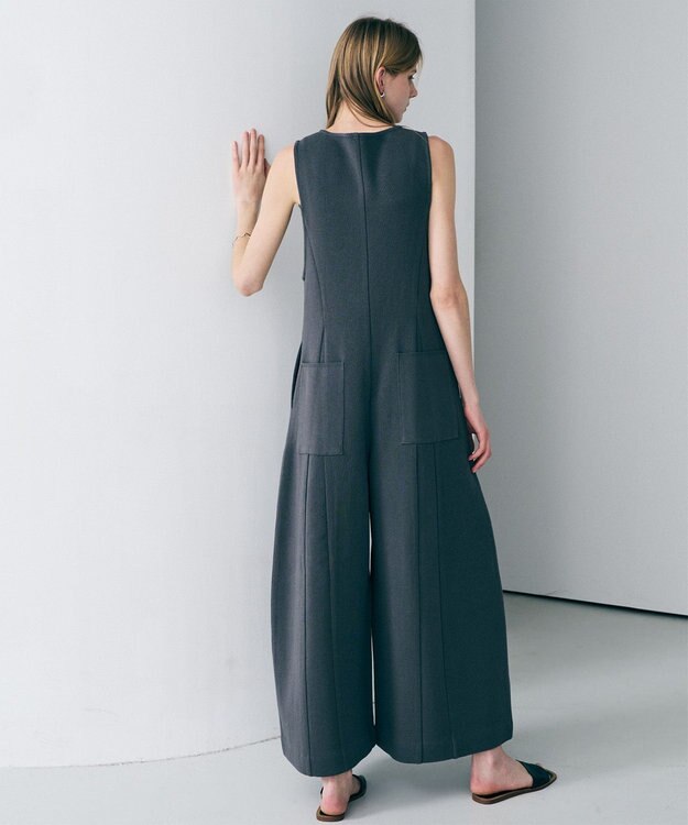 uncrave スムースニット オールインワン スレート