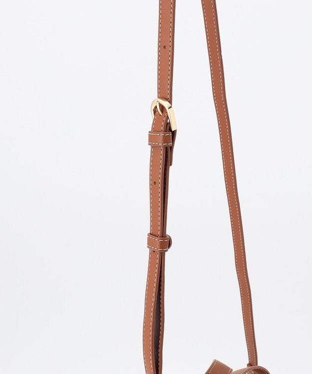 LA BAGAGERIE グリッドキルティングトート ワイン