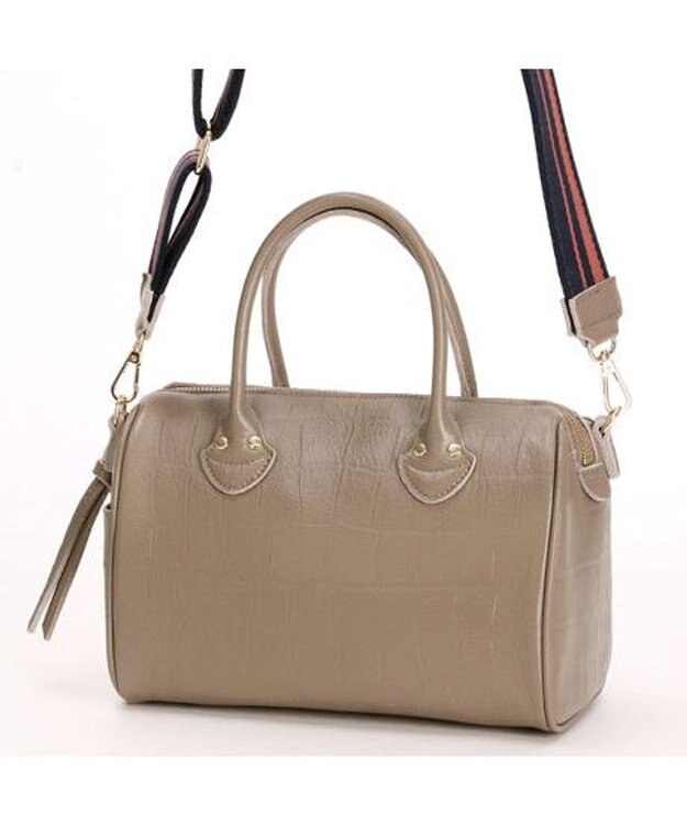 UNBILLION perche / 牛革オイル2wayテープショルダーS オーク