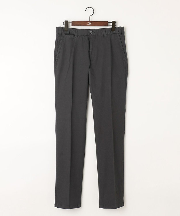 JOSEPH ABBOUD 【人気】ウエストも伸びる！ 定番 オーガニックストレッチパンツ グレー系