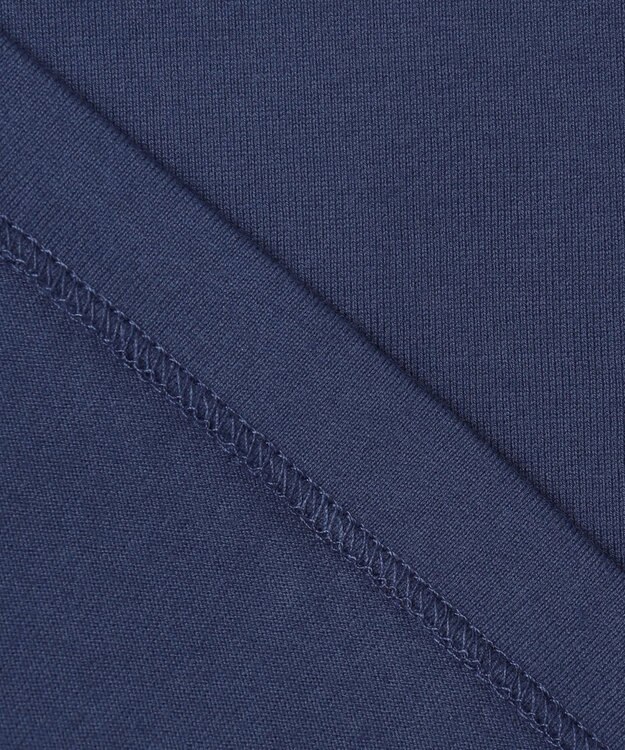 J.PRESS MEN 【UNISEX】ファブリックワッペン バックブルTシャツ ダルブルー系