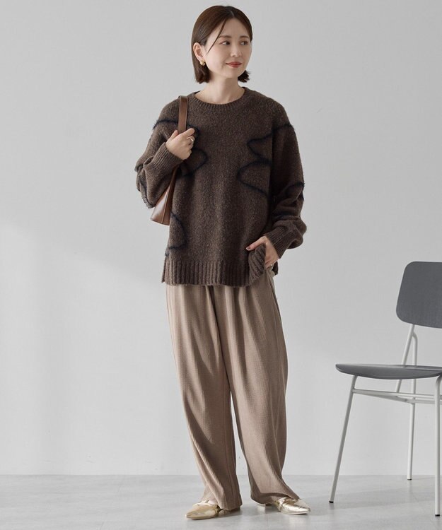 AMERICAN HOLIC カットコーデュロイパンツ Mocha