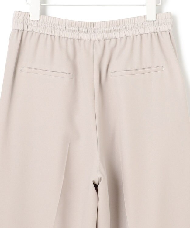 ICB L 【新色追加・UVケア・接触冷感・速乾・防シワ・洗える】 FluidBackSatin  ワイドパンツ トープ系