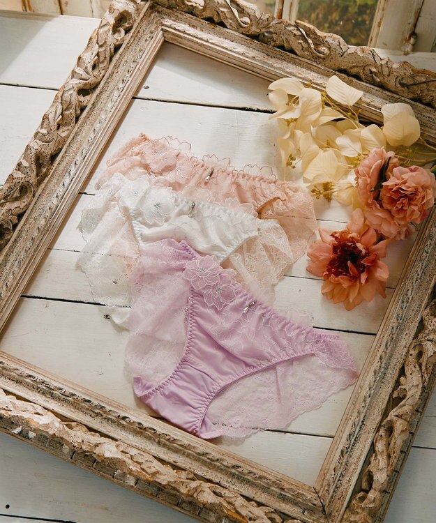 San-ai Resort（三愛水着楽園） 【SALE】エレガントコレクション【2505】バックレースショーツ