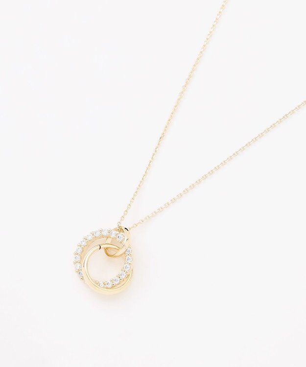 組曲 ビジューリング ネックレス ゴールド系