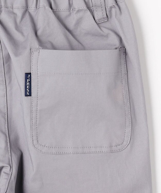 J.PRESS KIDS 【110-130cm】コットンストレッチ ロングパンツ ライトグレー系