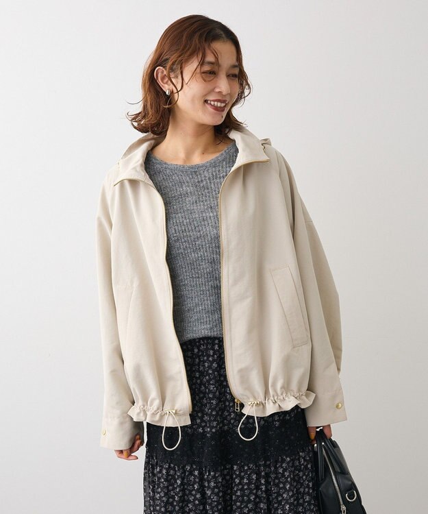 Green Parks コクーンマウンテンパーカー Light Beige