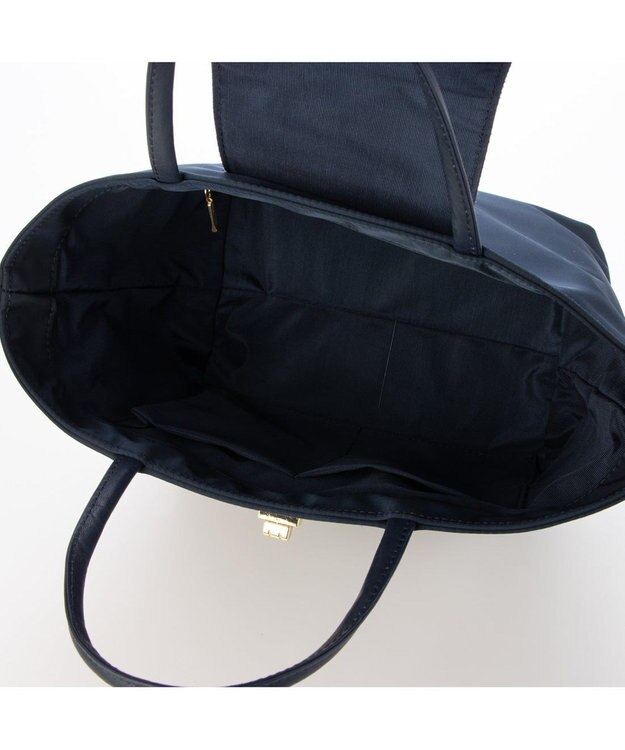 UNBILLION VERYコラボ ペルケ perche / ミニ牛革フラップナイロントートバック VERYコラボ ペルケ perche / ミニ牛革フラップナイロントートバック